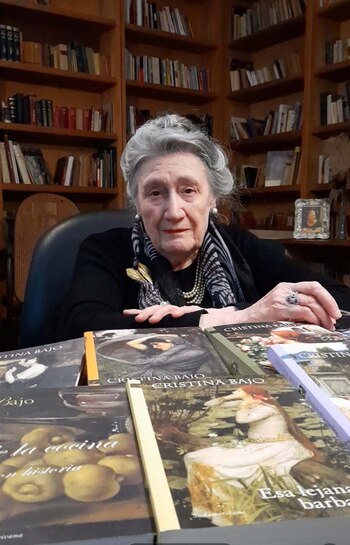 Cristina Bajo y algunos de