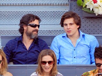 Rodolfo Sancho y su hijo