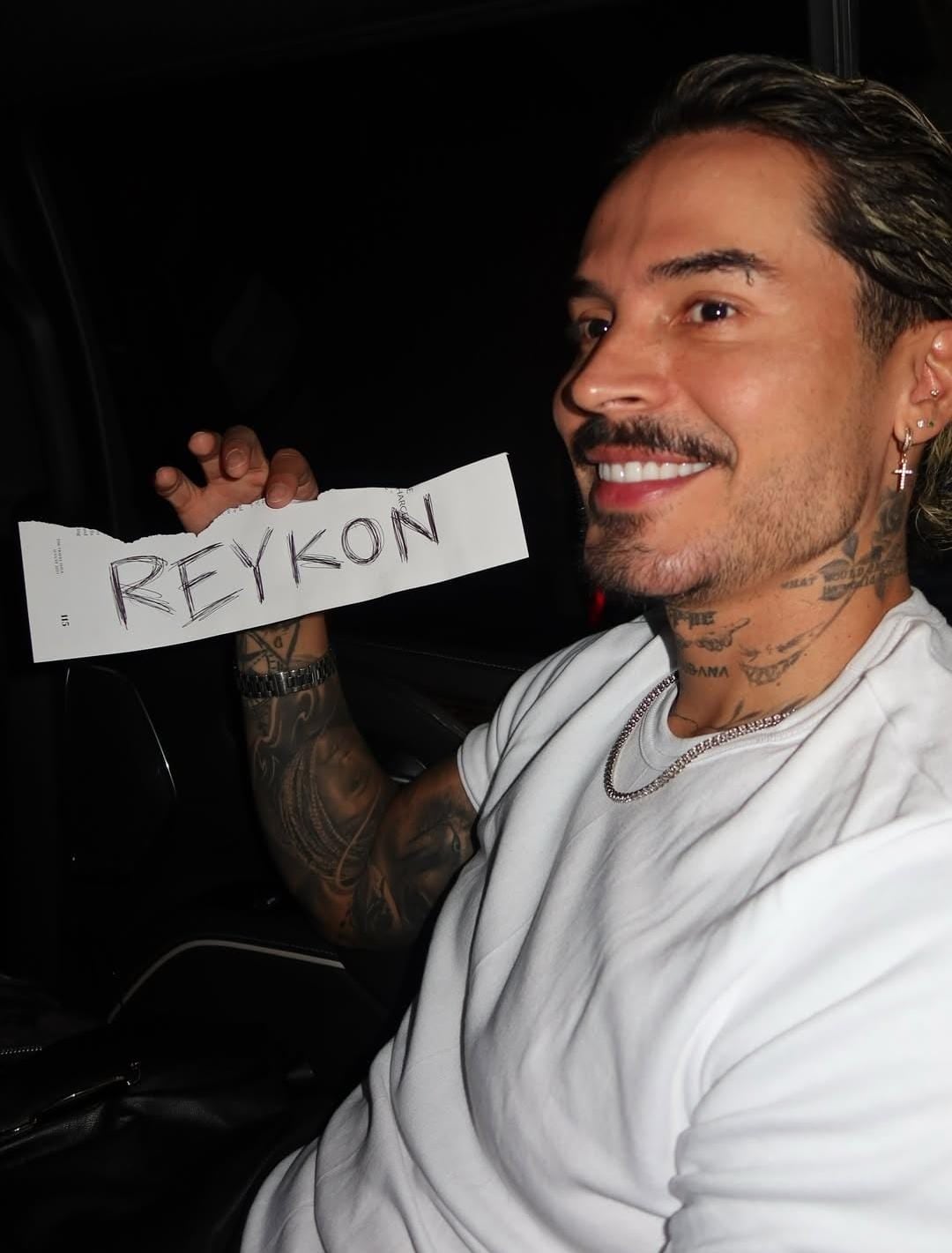 Reykon dijo no sentirse preparado para formar parte de +57 junto a Karol G y otros colegas del género - crédito reykon / Instagram