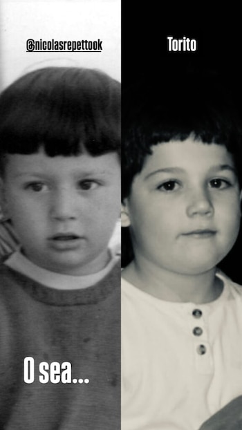 Juana Repetto remarcó el parecido