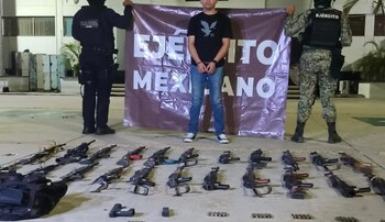 Diversas armas fueron aseguradas
(Foto: