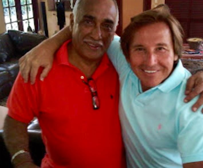 El conductor radial mantuvo una relación cercana con la familia de Ricardo Montaner y cantó junto al músico en el Luna Park