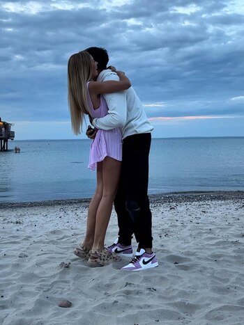 En Bastad, Fede Coria le propuso casamiento a su novia (Instagram)