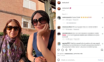 Sheila Devil y Lourdes Onelas en una imagen de redes sociales. (instagram @sheila.devil)