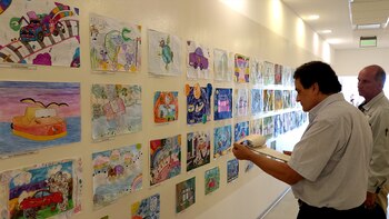 Las paredes de la planta