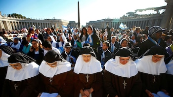Canonización del cura Brochero.(Reuters)
