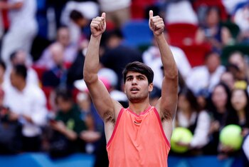 El tenista español Carlos Alcaraz