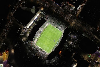 Los aficionados de La Fiera