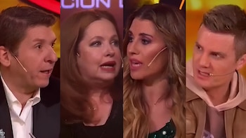 Los ataques de Gastón Trezeguet y Mariana Brey a Andrea del Boca que terminaron en el enojo de Santiago del Moro: “Horrible”