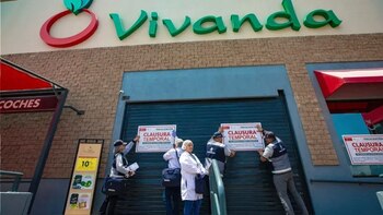 San Isidro clausura supermercados Vivanda