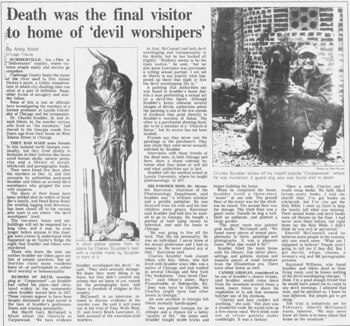 El pánico satánico de los