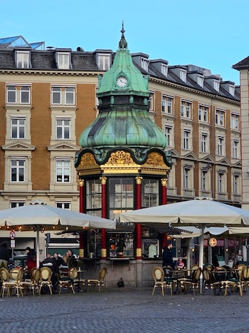 El quiosco vintage que deslumbró