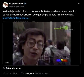 Petro habló sobre la coherencia