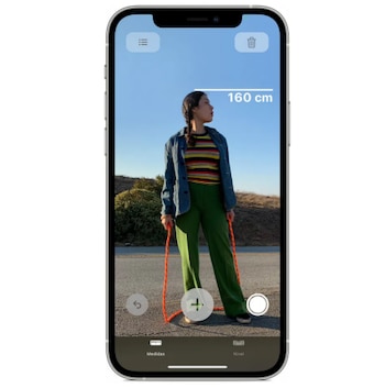 App Medidas de iPhone permite