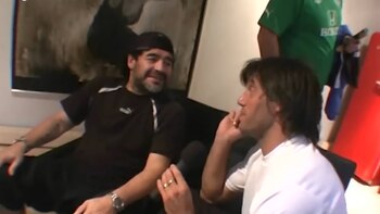 El extravagante encuentro de Goycochea