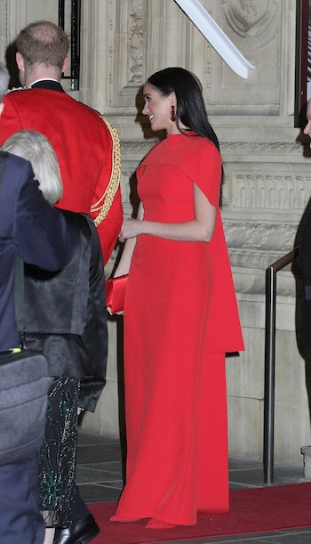 Meghan Markle vestido rojo