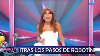 Magaly Medina se burla del ampay de Carla, novia de Curwen: “Por poco meto la pata”. Captura: Magaly TV La Firme.
