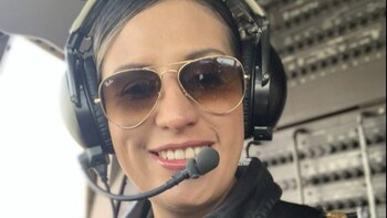Diana Torres, la piloto colombiana