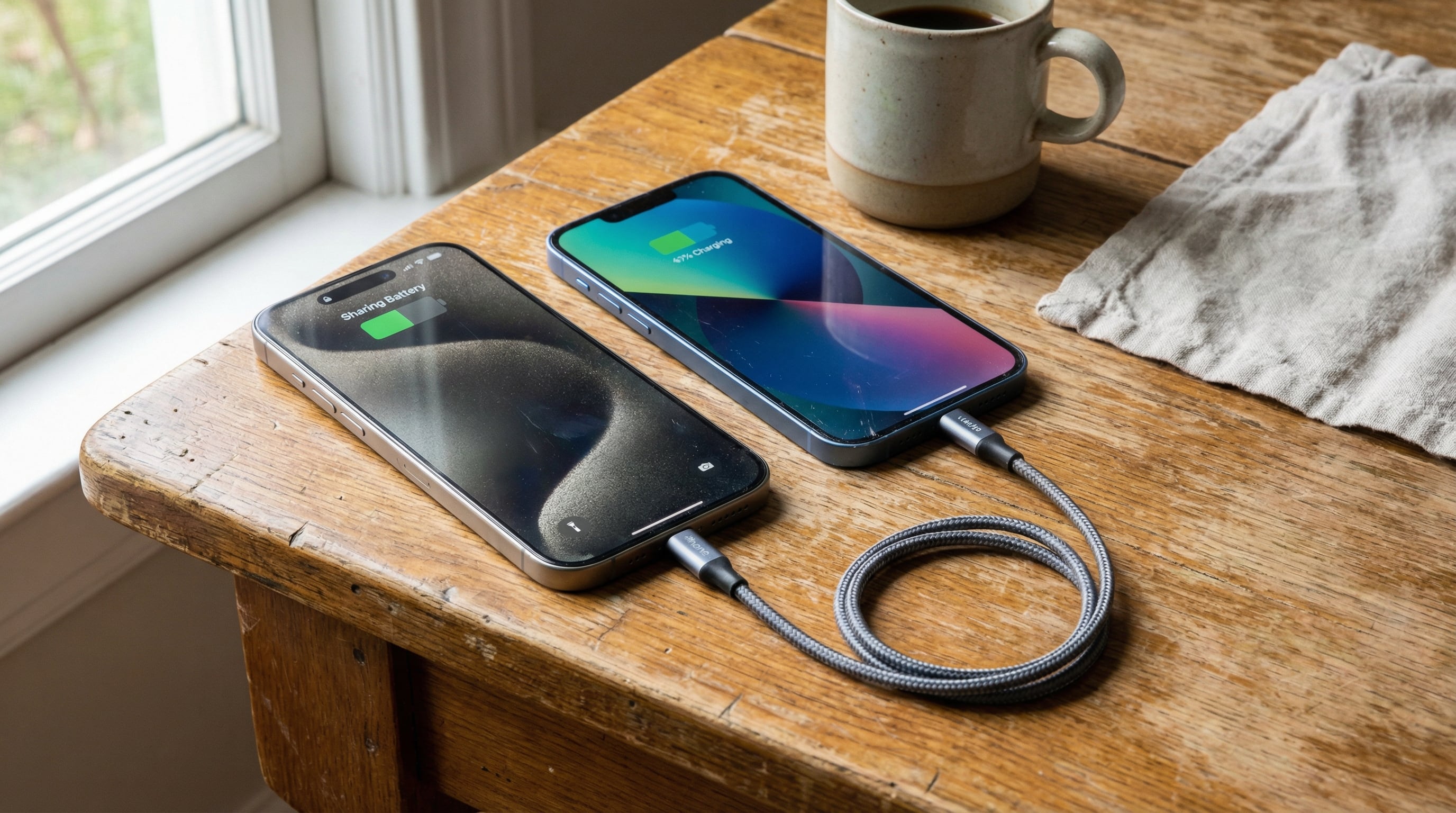 La transferencia por cable USB-C a Lightning agiliza el proceso entre modelos de distinta generación. (Imagen Ilustrativa Infobae)