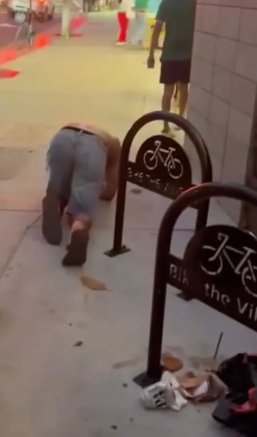 Medios de Estados Unidos como TMZ y Daily Dot difundieron el video viral del episodio en Carlsbad con diferencias sobre la confirmación del arresto y los cargos (Captura de video)