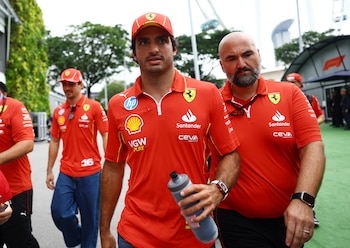 El piloto español, Carlos Sainz