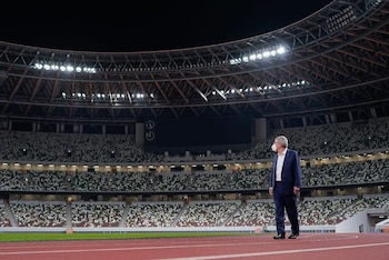 IOC president Thomas Bach at