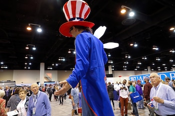 Una imagen de la convención