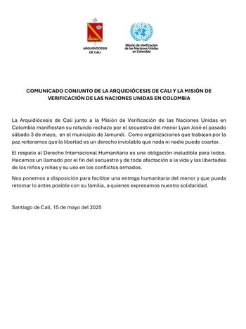 La Arquidiócesis de Cali y