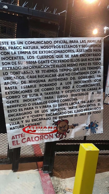 Narcomanta Tijuana