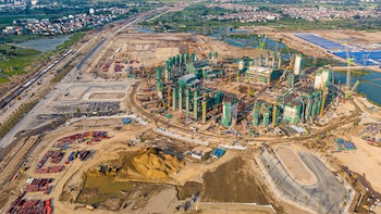 Avanzan las obras en el estadio más grande del mundo