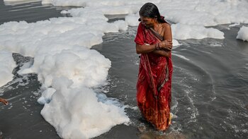 Un río sagrado de India