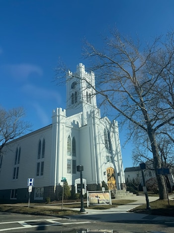Una iglesia presbiteriana de fachada