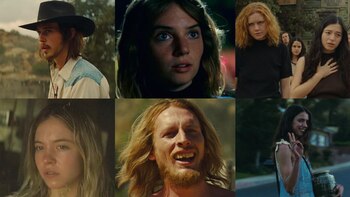 Elenco juvenil caracterizado como la