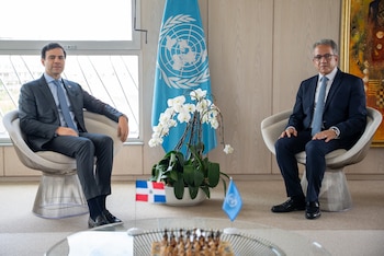 La visita del ministro de Cultura de República Dominicana buscó fortalecer la cooperación con la UNESCO y dar seguimiento a proyectos conjuntos./ (Redes de Roberto Ángel Salcedo)