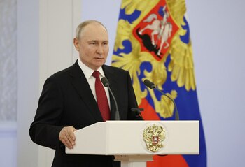 El presidente ruso Vladimir Putin
