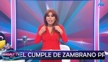 Magaly Medina celebra el apoyo de sus seguidores y revela el fin de la relación entre Sheila Rojas y Sir Winston. Captura: Magaly TV La Firme.
