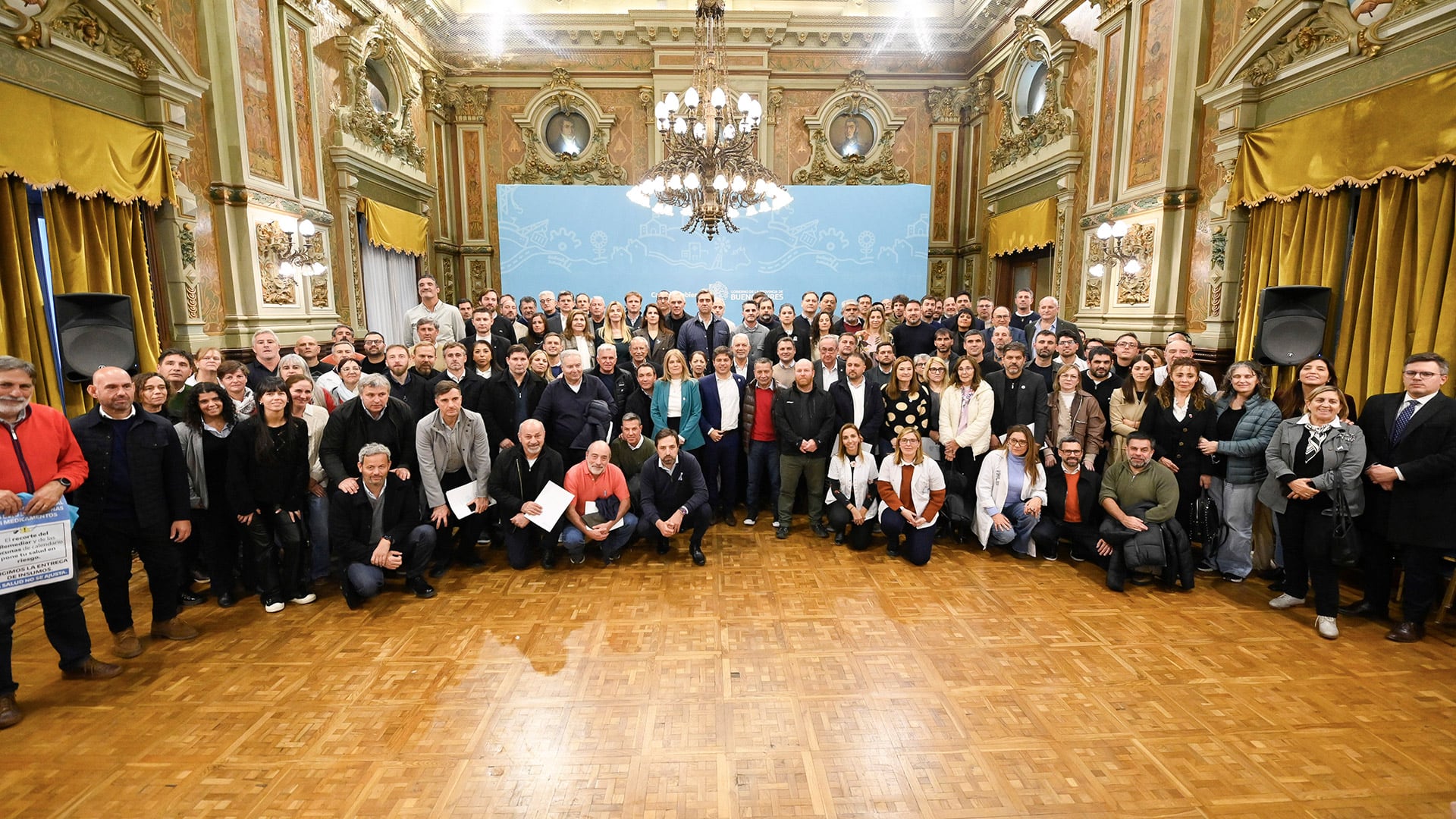Kicillof y Kreplak también reclamaron los fondos adeudados de parte del gobierno nacional y que corresponden a programas de salud