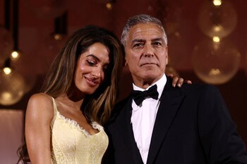 Amal Clooney no asistió al