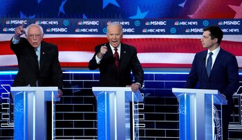 Bernie Sanders, Joe Biden y