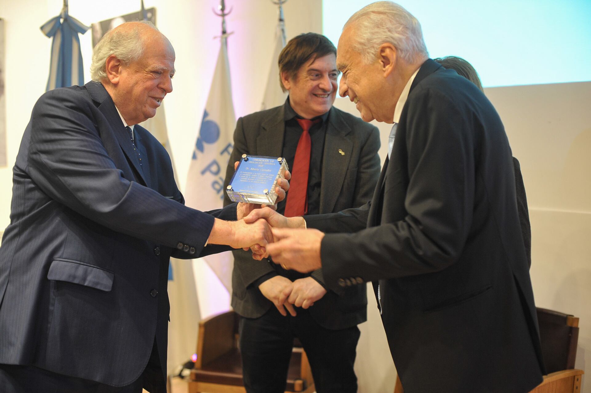 Jorge Cassará y Alberto Cormillot