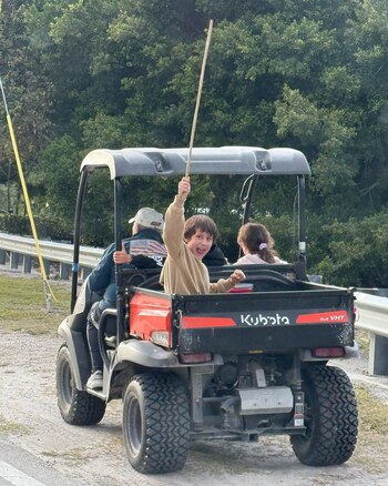 Los hijos de Pampita interactuaron