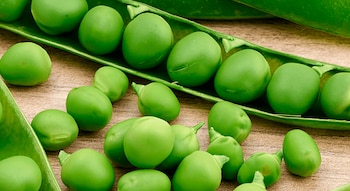 Los chícharos tienen muchos nutrientes,