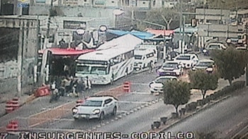 Manifestación cierre vial CDMX Insurgentes