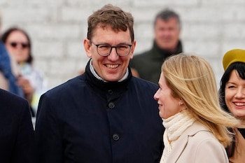 La primera ministra de Estonia,