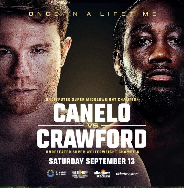 El Canelo y Crawford se verán las caras en Las Vegas, en un combate que promete ser un taquillazo.