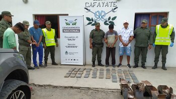 La carga secuestrada por la