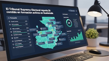 El Tribunal Supremo Electoral reporta 20 comités en formación activos en Guatemala