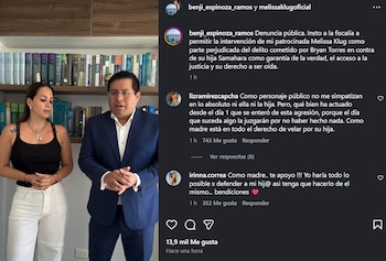 Melissa Klug se pronuncia en