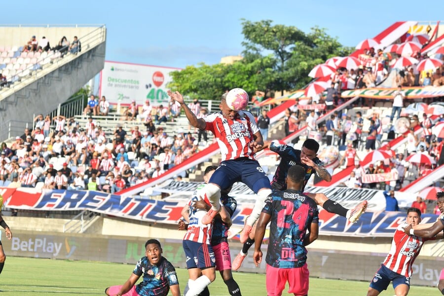 Junior podría quedar por fuera de la Liga BetPlay si pierde o empata ante Chicó -crédito Jairo Cassiani/Colprensa