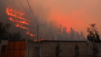 Los siete incendios simultáneos que